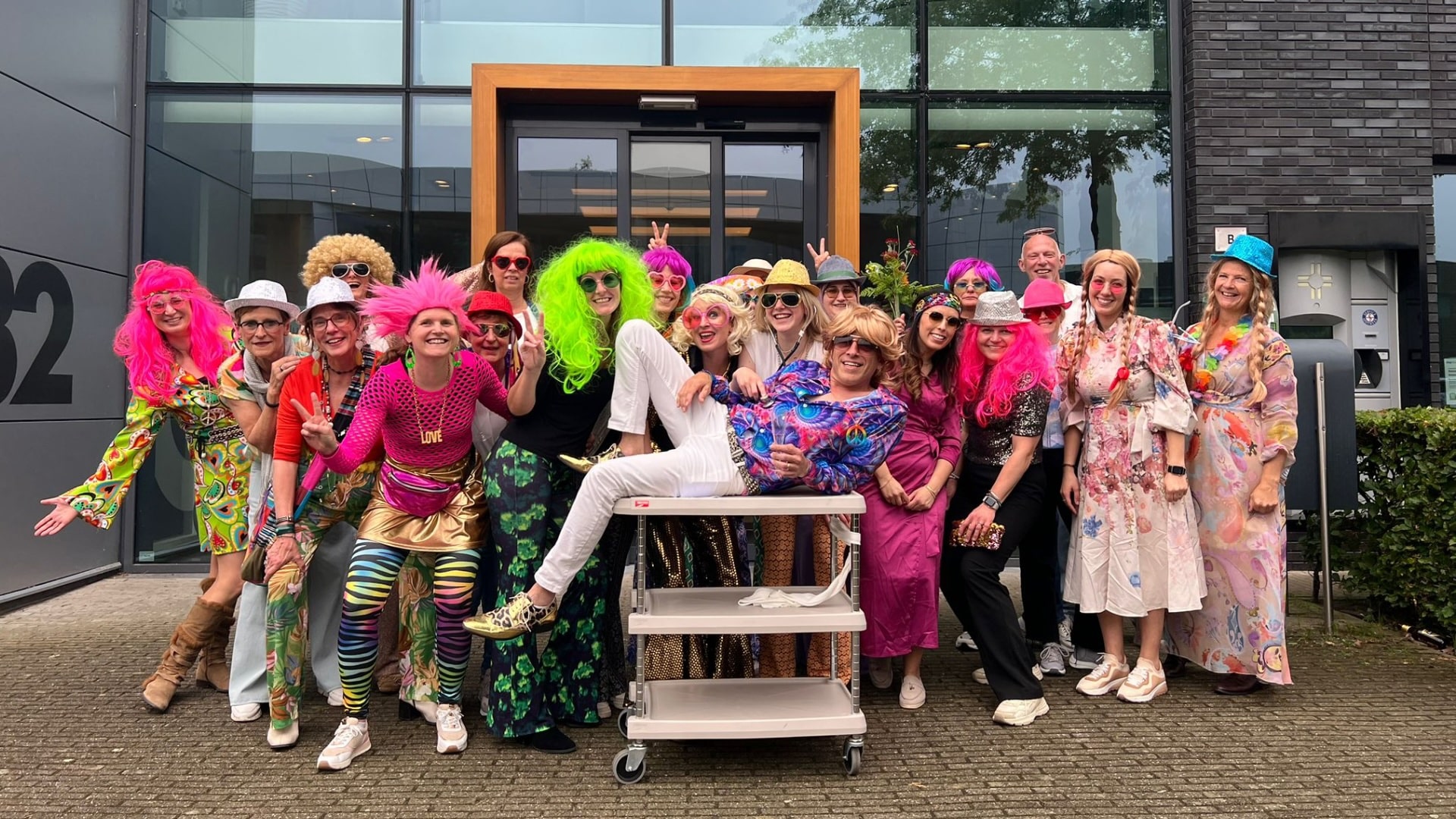 Teamuitje van een tandarts in Veghel.