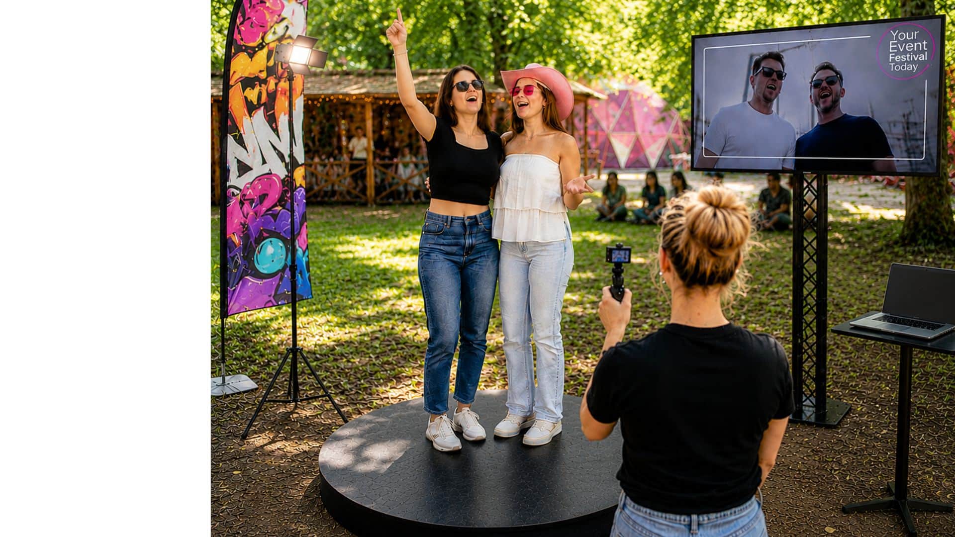 Lipdubworld Lipdub Event Booth Festival Rechts